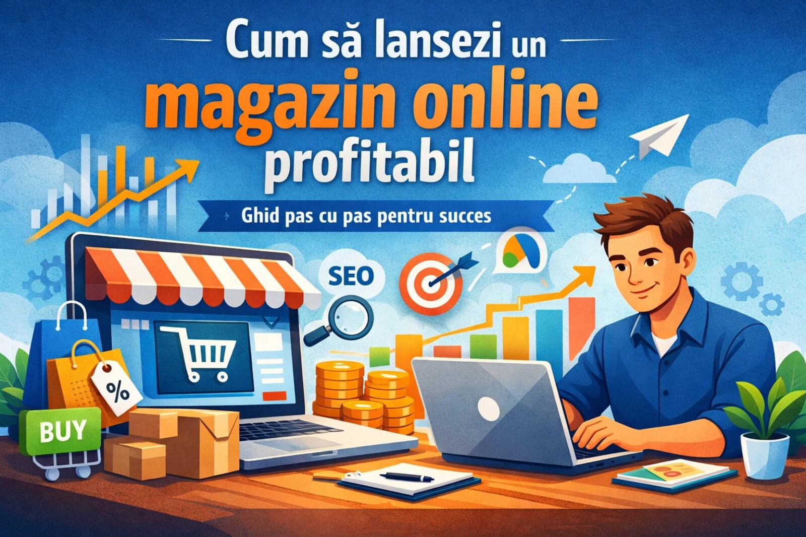 lansare magazin online