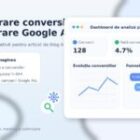 Configurare conversii și integrare Google Analytics