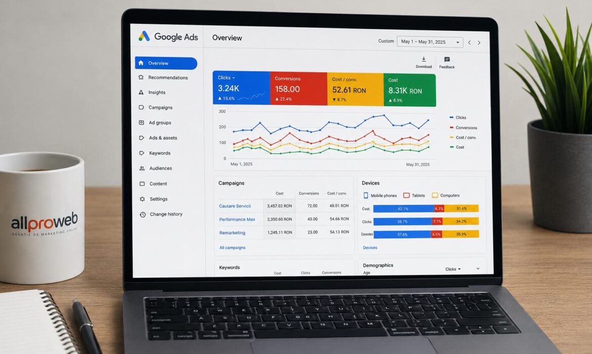 Rentabilitatea Google Ads
